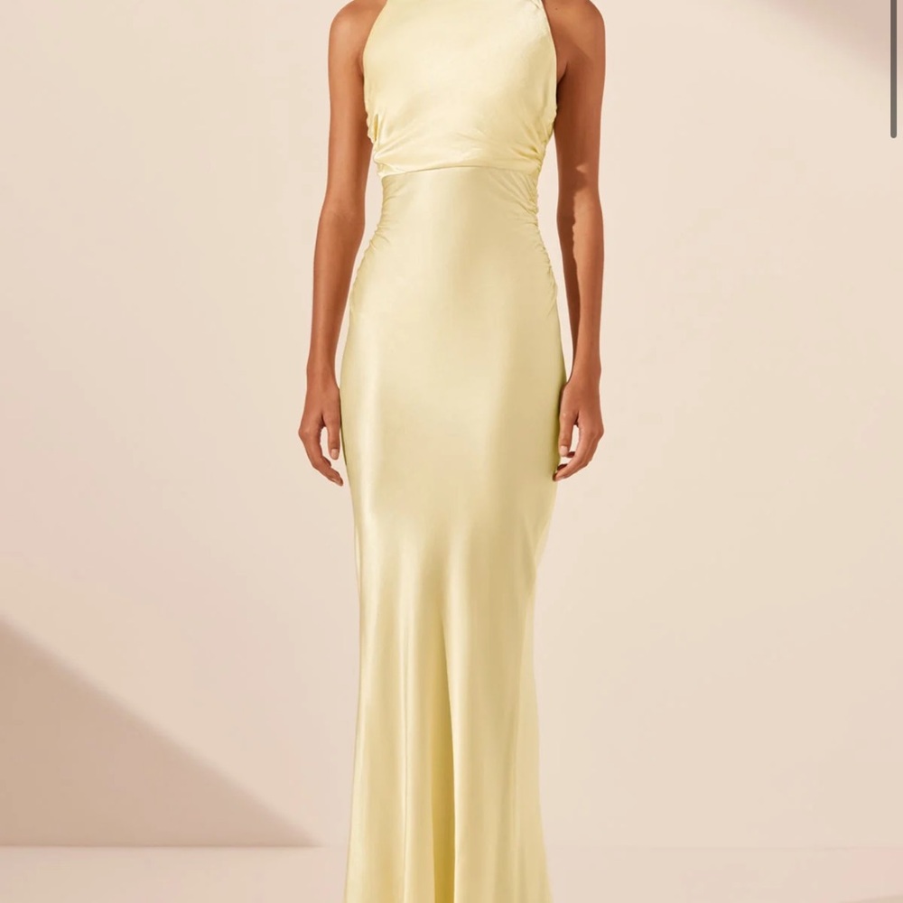 Shona Joy Light Yellow Maxi Dress - Picture 7 of 7